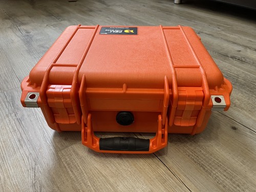 Peli case 1400 orange - case,