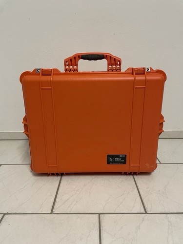 Peli case 1600 orange inkl - peli,
